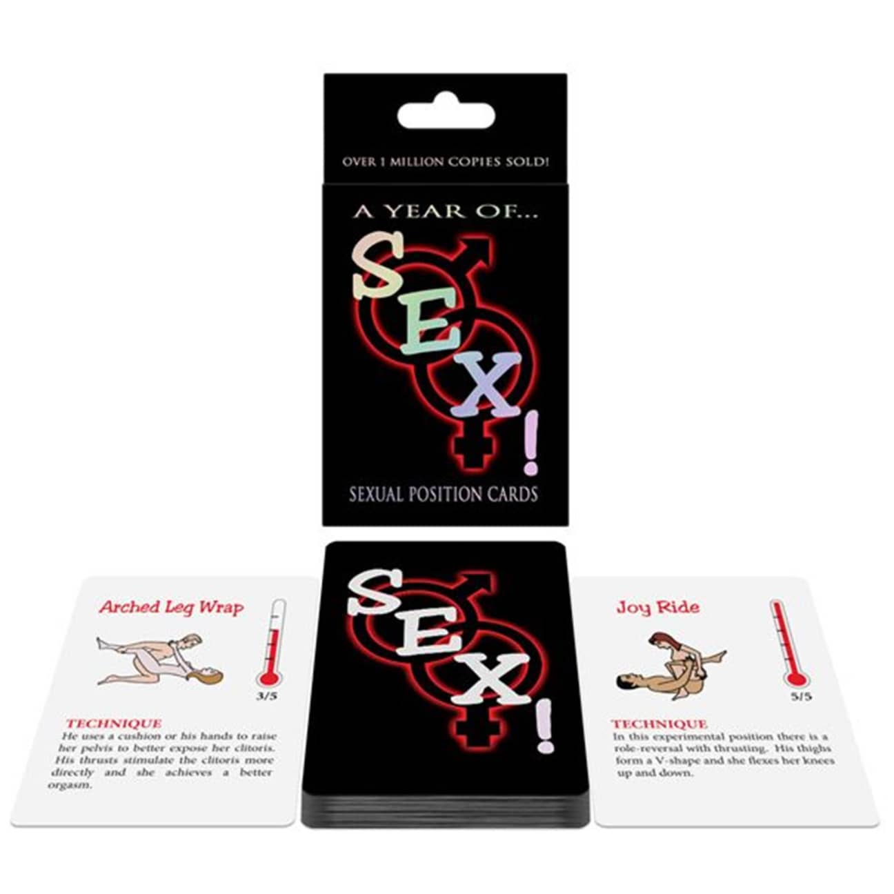 A Year of Sex Card Game by Kheper Games – full 365-card deck box