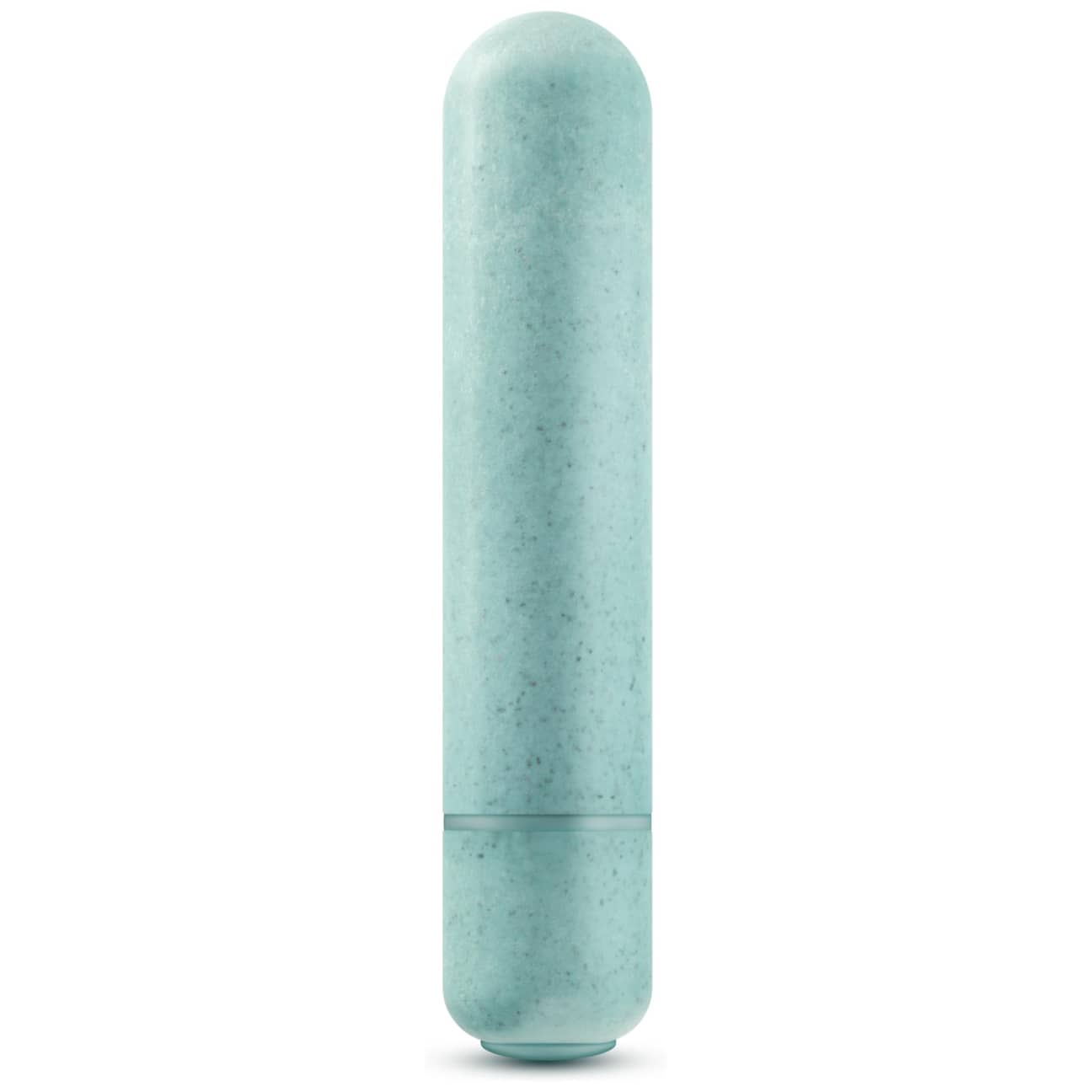 Gaia Eco Bullet Aqua – front view of the aqua-colored biodegradable bullet vibrator
