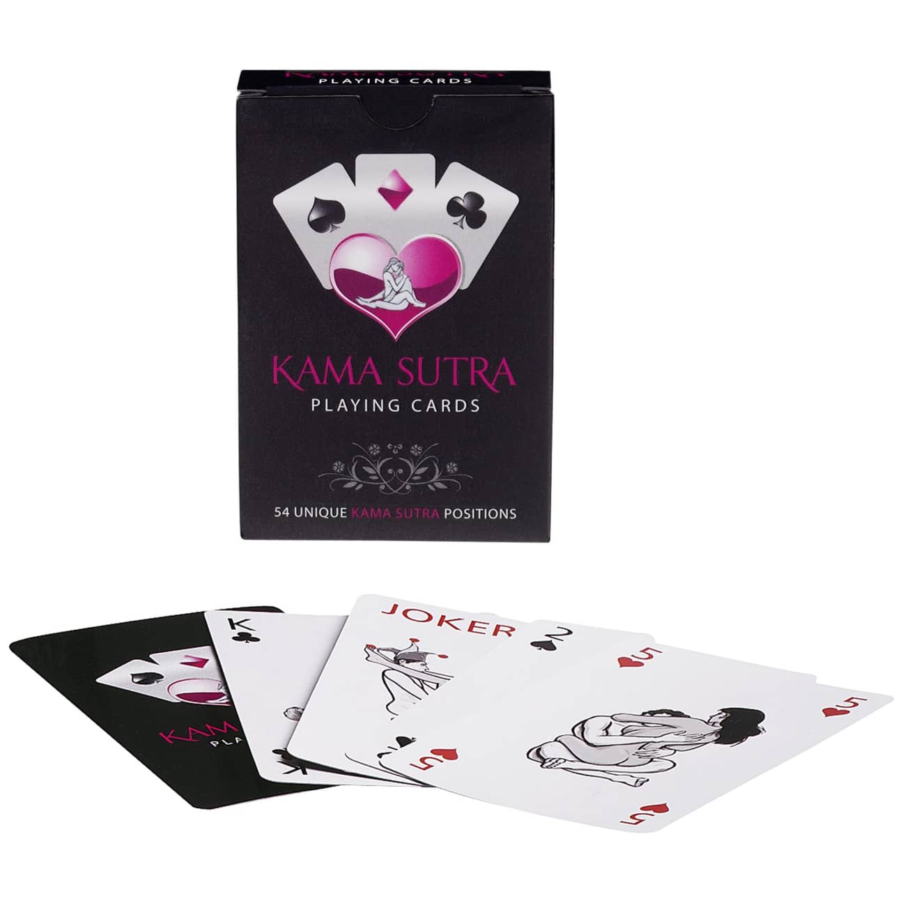 Kama Sutra Playing Cards individual card showing position illustration