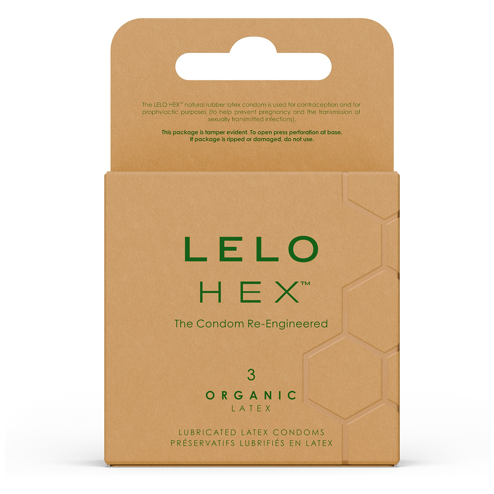 LELO HEX Original Condoms 3-pack
