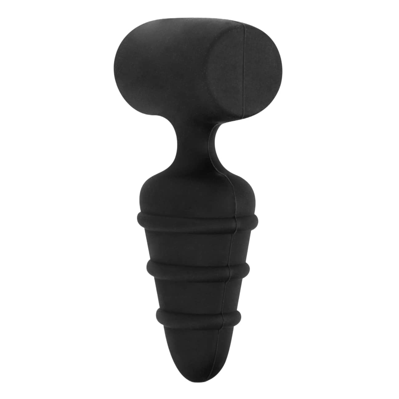 Love in the Pocket Vibro Love Plug Black – front view