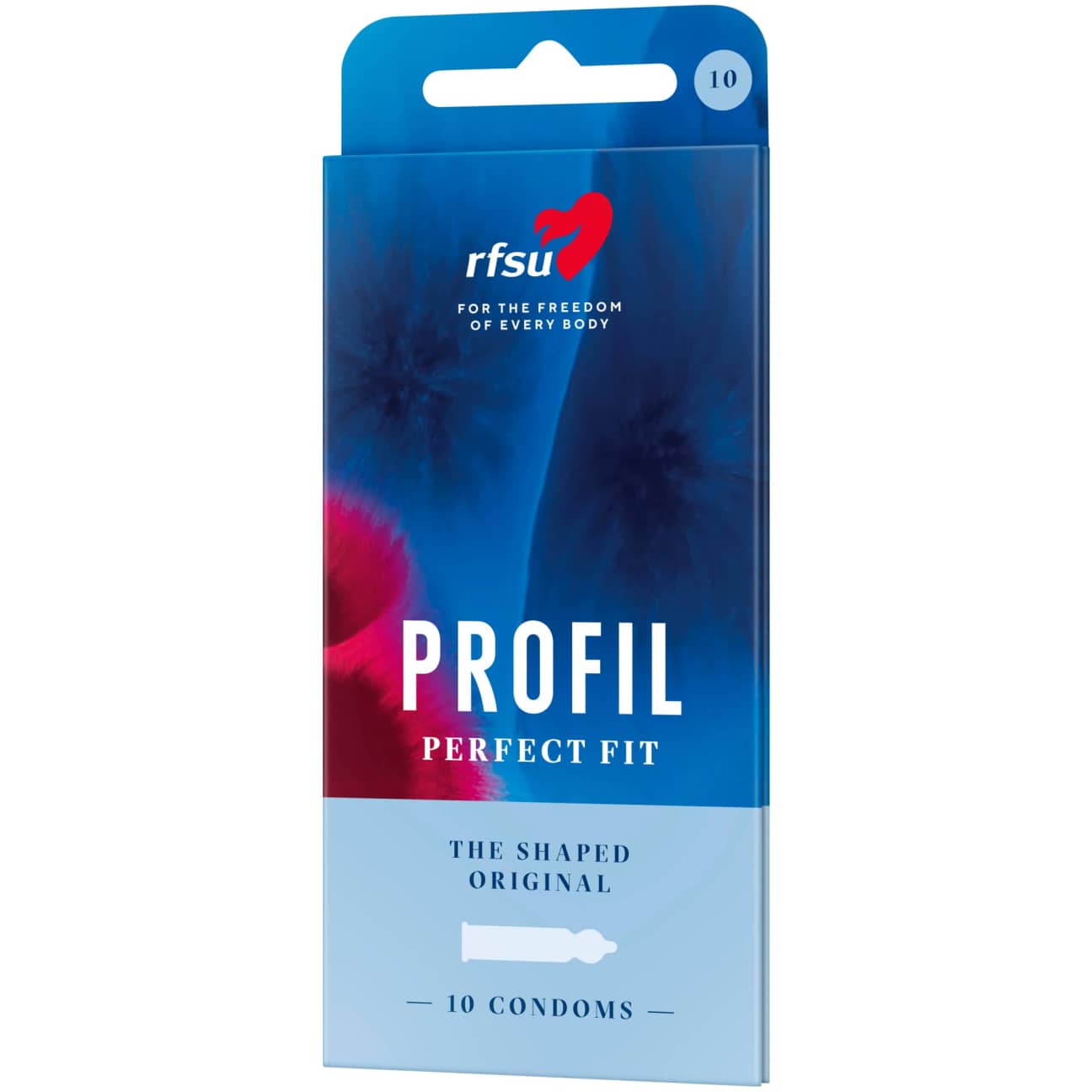 RFSU Profil 10-pack condoms front of packaging