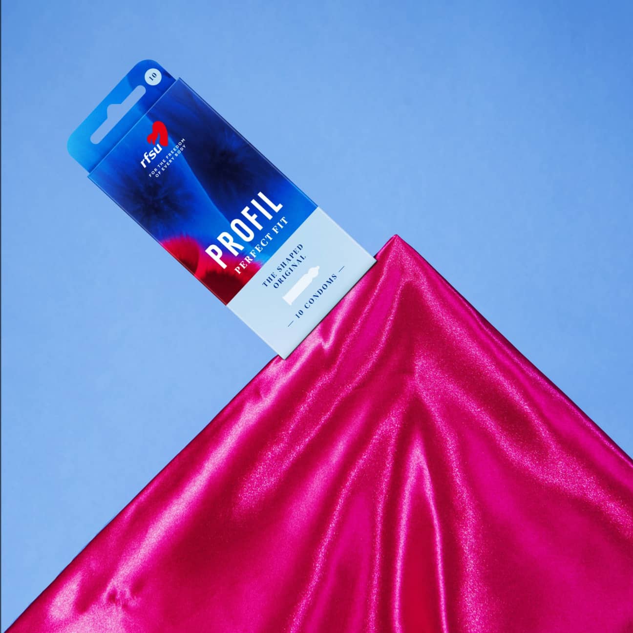 RFSU Profil condoms laid out showing quantity in pack