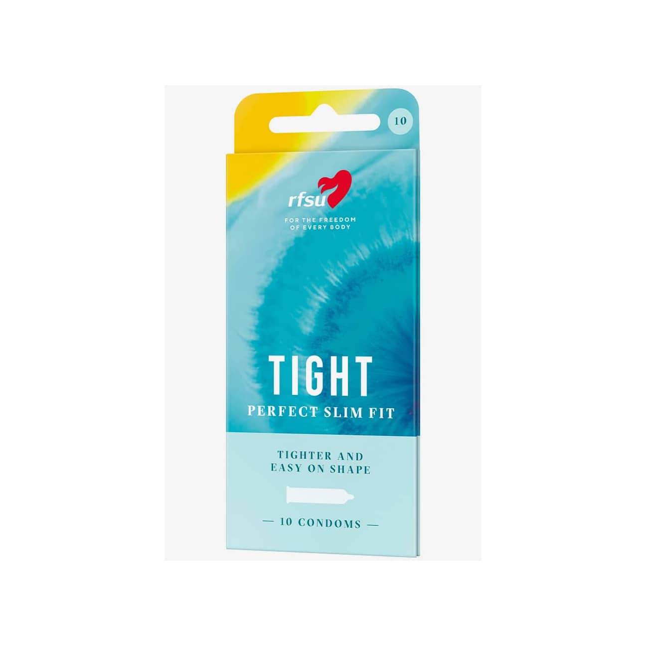 RFSU Tight Slim Fit 10-pack condoms product overview