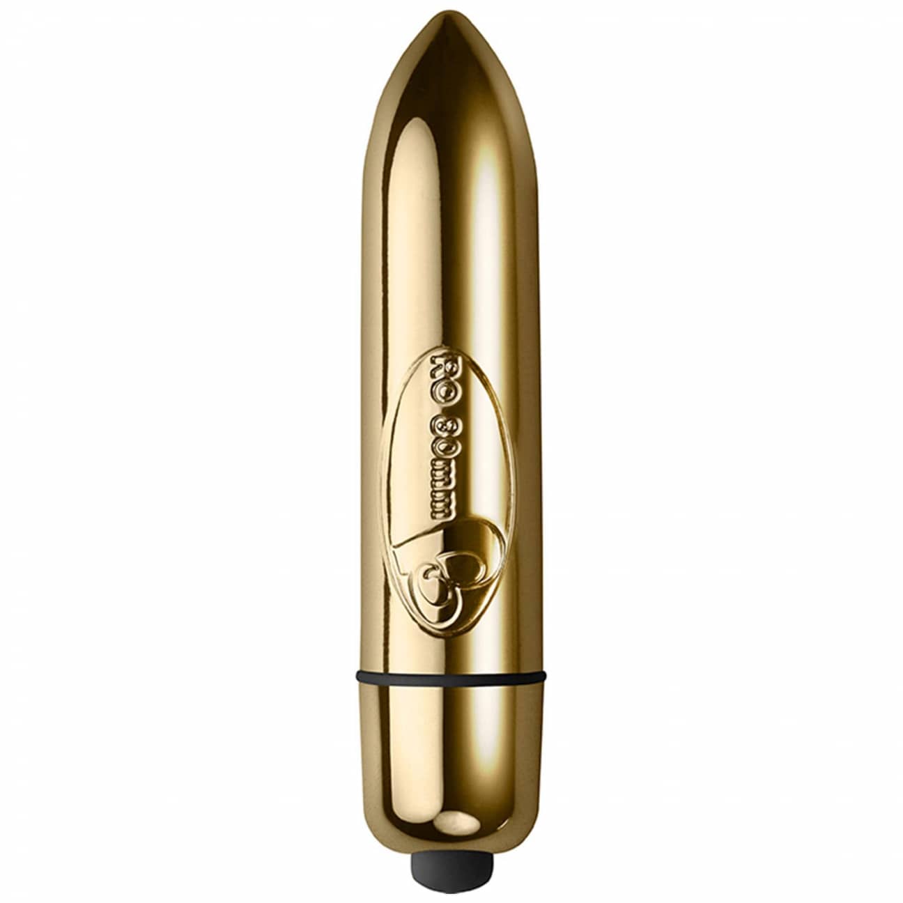 RO 80 Bullet Vibrator front view – chrome finish