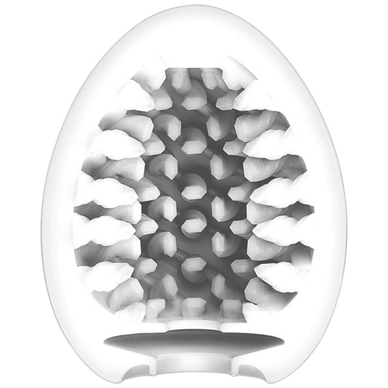 Tenga Egg Brush sleeve texture close-up