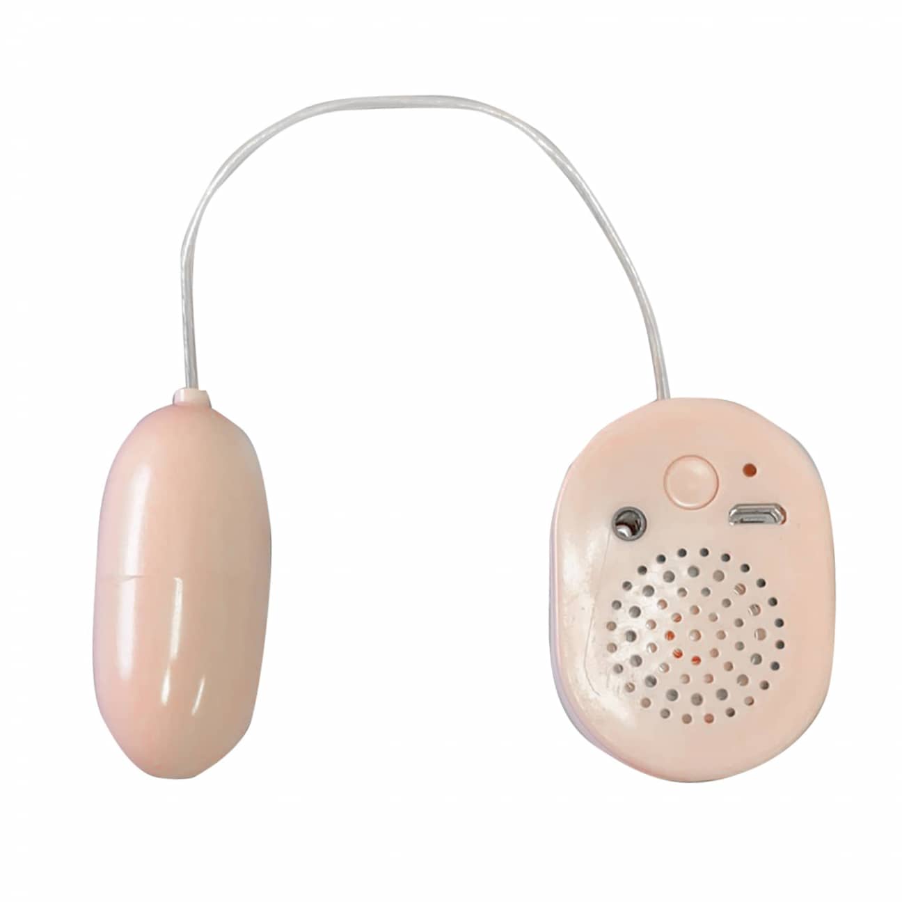 Vibrating egg with built-in speaker and motion-control remote by Doll King